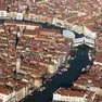 Una veduta di Venezia dall’alto