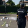 Il luogo della tragedia (foto Lorenzo Pòrcile)