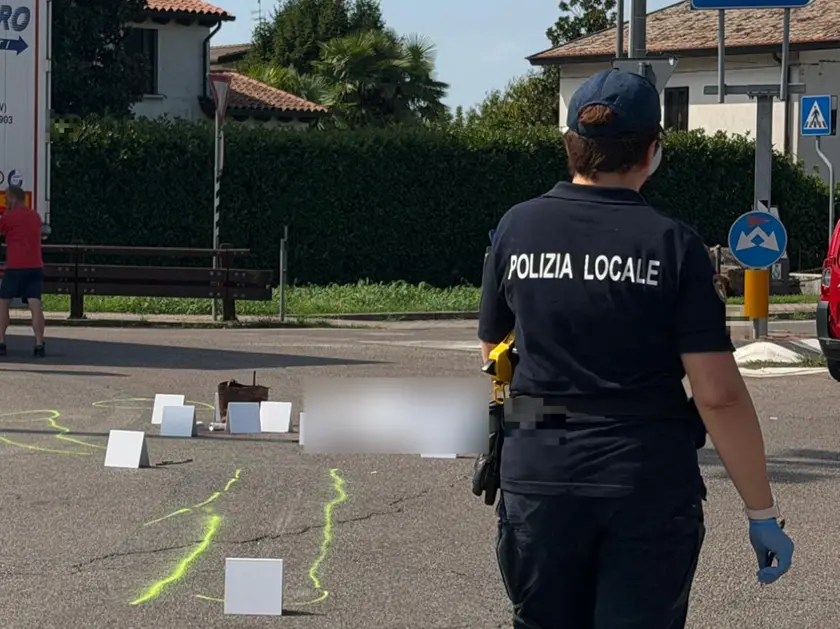 Il luogo della tragedia (foto Lorenzo Pòrcile)