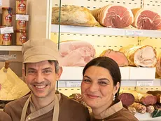 Filippo Aliani e lamoglie Francesca