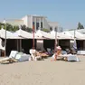 La spiaggia dell'Excelsior al Lido