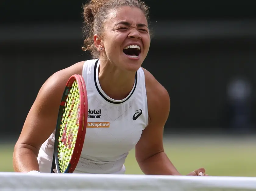 Jasmine Paolini sull'erba di Wimbledon