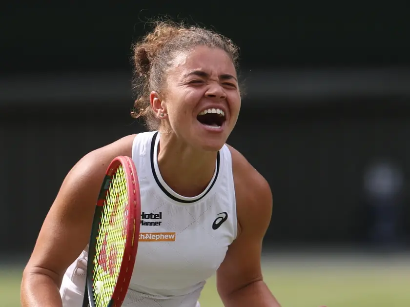 Jasmine Paolini sull'erba di Wimbledon
