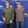 Liam Gallagher e Noel Gallagher durante il photocall del film "Oasis: Don't Look Back in Anger"