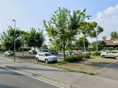 Il parcheggio del cimitero di Concordia