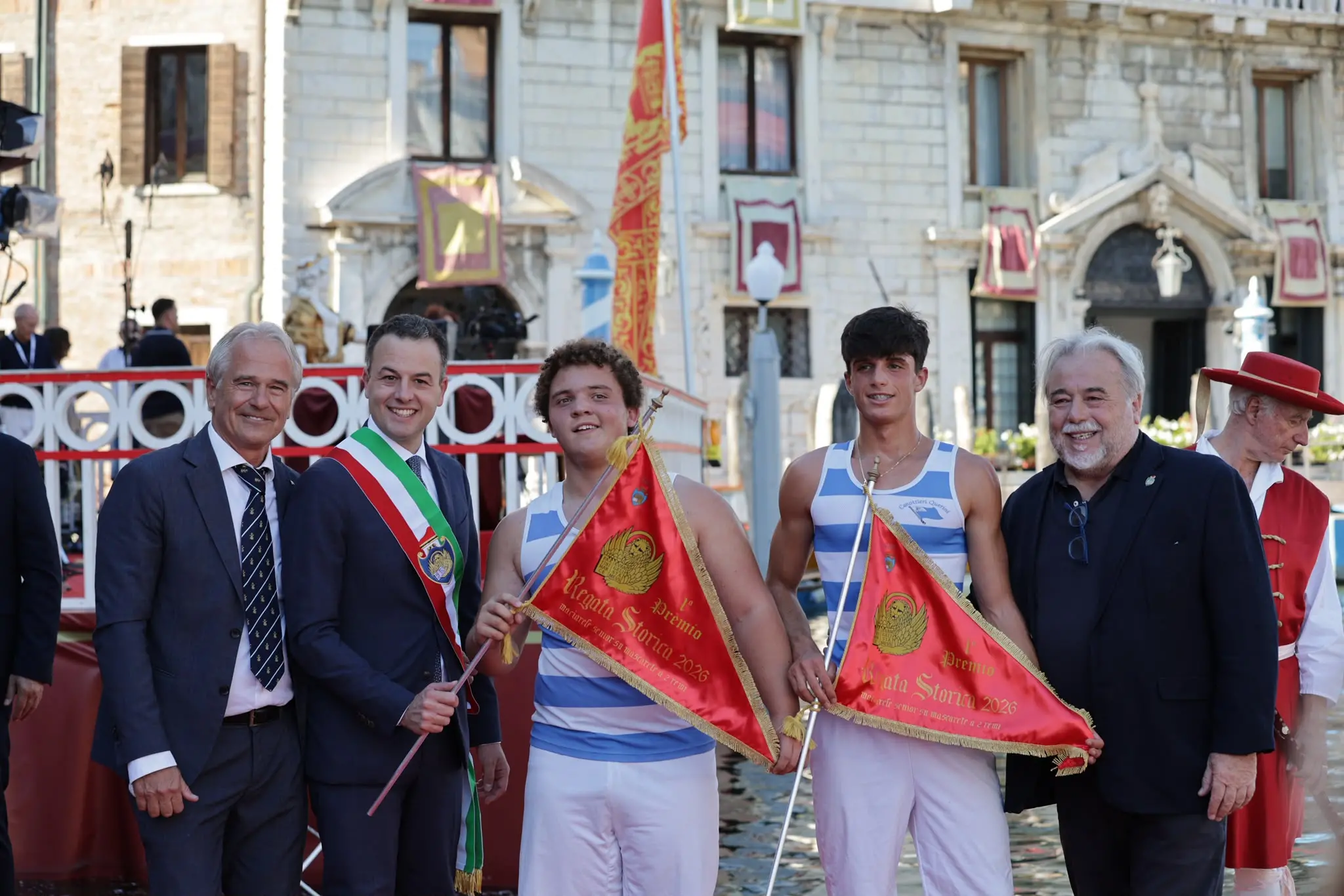 Maciarele Senior: equipaggio vincitore (foto Interpress)