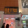 Il tabellone delle partenze alla stazione ferroviaria di Padova in occasione di un'altra mobilitazione sindacale