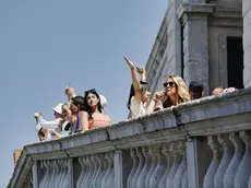 Turisti a Venezia