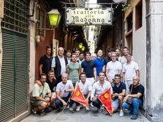 Il tradizionale pranzo dei campioni del remo alla Madonna