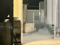Perdita di ossigeno in un'azienda a Marcon (foto vigili del fuoco)
