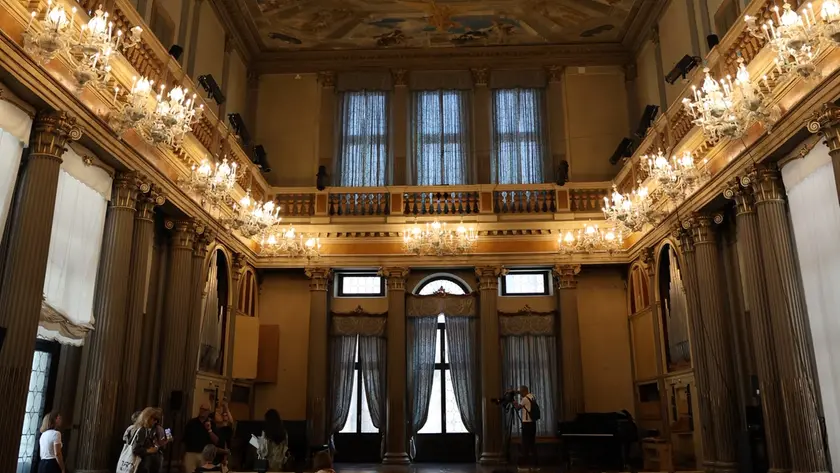 Uno spazio interno del Conservatorio (foto Interpress)