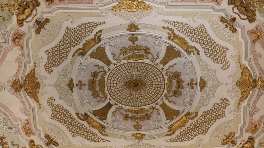 Il soffitto del Conservatorio (foto Interpress)