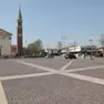 Piazza Marconi a Vigonovo, vicino al luogo dell'investimento mortale