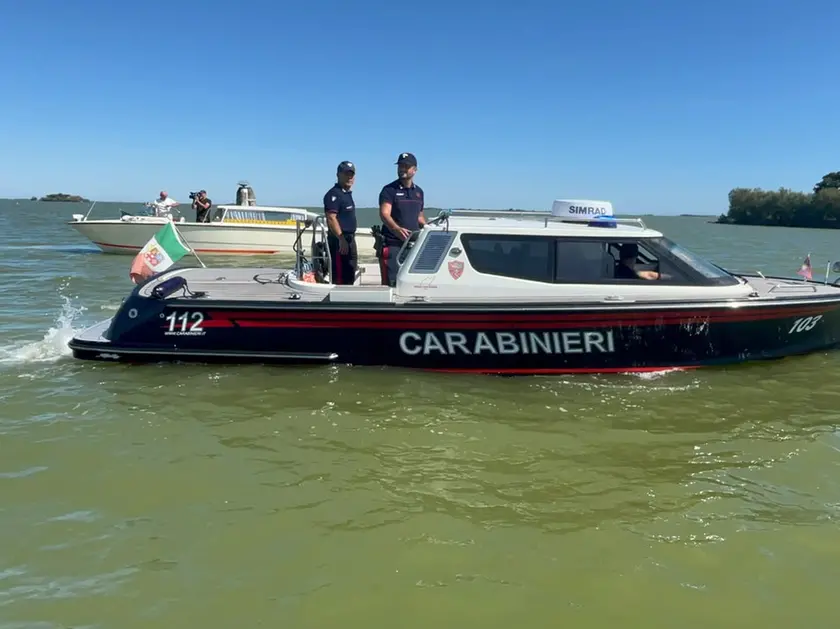 I rilevamenti dei carabinieri