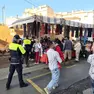 La polizia locale al mercato di Mestre