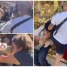 Le immagini dell'aggressione a Venezia