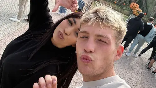 Sean Michieli e la moglie Gabriella Elorriaga in un momento spensierato