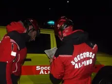 Una squadra del Soccorso alpino