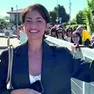 Francesca Ammaturo a Istrana mostra la fila di clienti