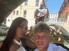 Sean Michieli e Gabriella Elorriaga il giorno delle nozze lo scorso 8 giugno