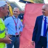 Luca Picco al suo arrivo a Maranello