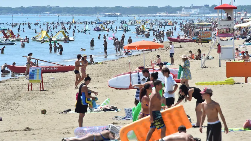 La spiaggia di Lignano