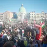 La manifestazione a Venezia