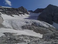 Il ghiacciao della Marmolada