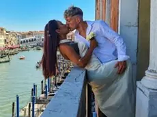 Gabriella Querino e Sean Michieli il giorno delle nozze