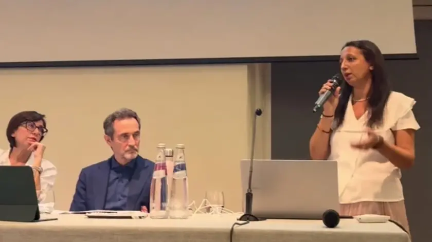 Un momento del convegno sullo spiritismo