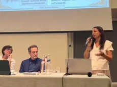 Un momento del convegno sullo spiritismo
