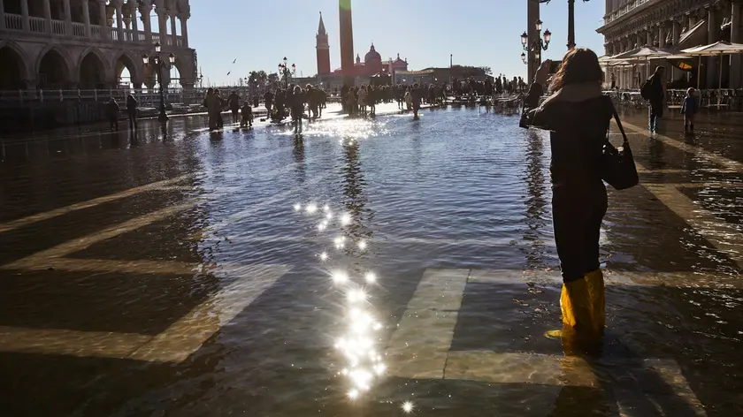 Acqua alta a Venezia