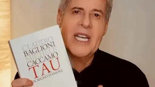 Claudio Baglioni con il nuovo libro