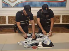 I soldi falsi sequestrati