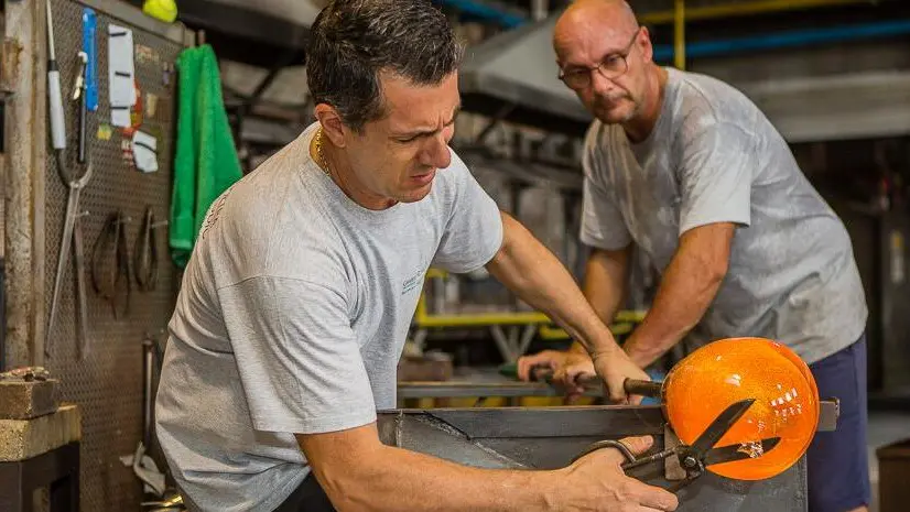 Vetrai di Murano al lavoro