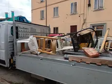La rimozione delle sedie