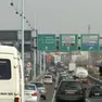 Rallentamenti sulla tangenziale di Mestre vicino allo svincolo per il centro