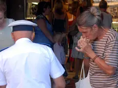 Un agente della Polizia locale