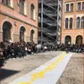Una manifestazione degli studenti al liceo Benedetti Tommaseo di Venezia