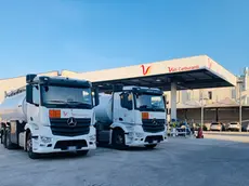 Una delle pompe della rete valli carburanti
