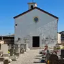 La chiesa del cimitero a Brugnera