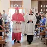 Il patriarca di Venezia Francesco Moraglia con don Marco Scaggiante