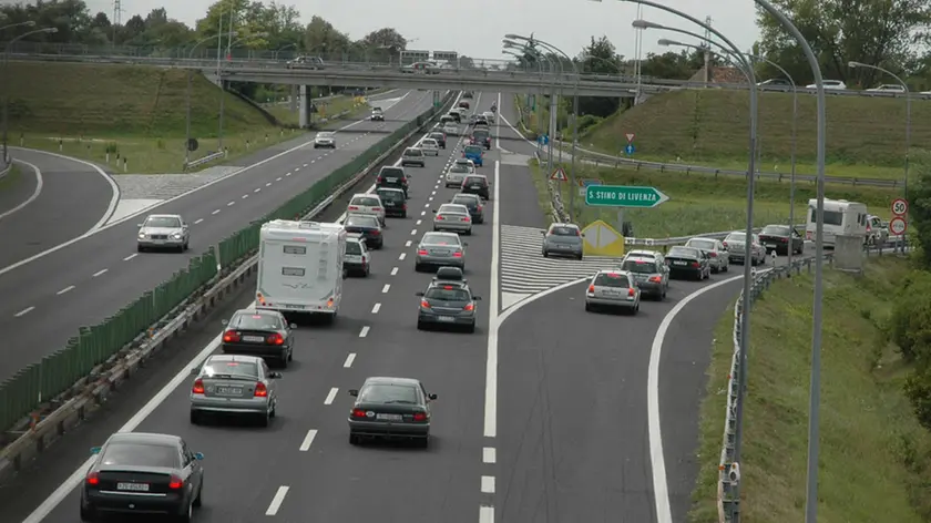 I veicoli incolonnati vengono fatti uscire dall’autostrada a San Stino per poi rientrare dallo stesso svincolo