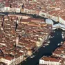 Una veduta aerea di Venezia