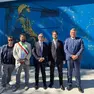L'inaugurazione del murale a Padova