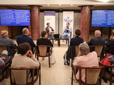 L’incontro con il sindaco di Nova Gorica (foto Daniele Tibaldi)