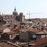 I tetti di Venezia con la basilica dei santi Giovanni e Paolo