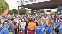 Uno sciopero all'Electrolux