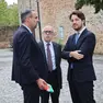Il presidente Stefani a Treviso con il sindaco Conte e Rapicavoli