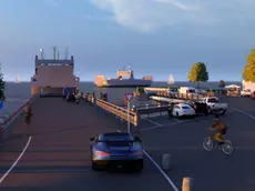 Il rendering del nuovo approdo